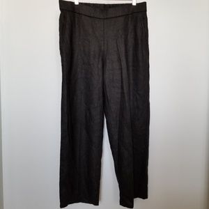 Eileen Fisher Organic Linen Wide Leg Crops